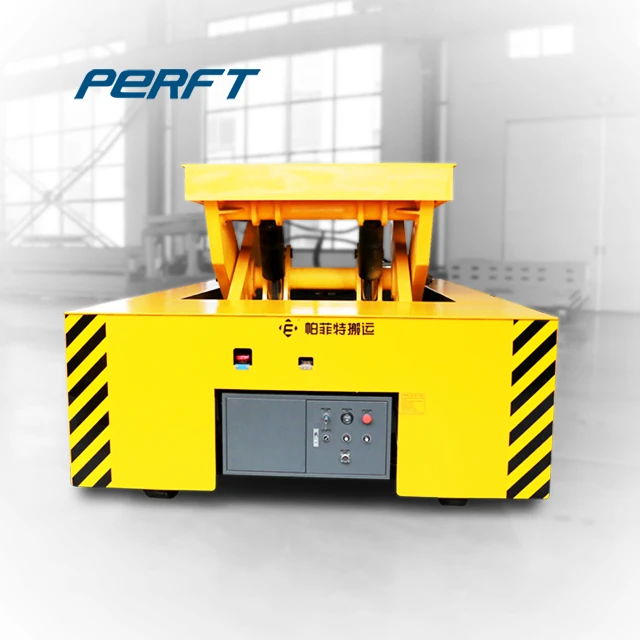 Industrial Motorized Die Transfer Cart For Warehouse Handling 120t suppliers
